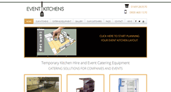 Desktop Screenshot of eventkitchens.co.uk